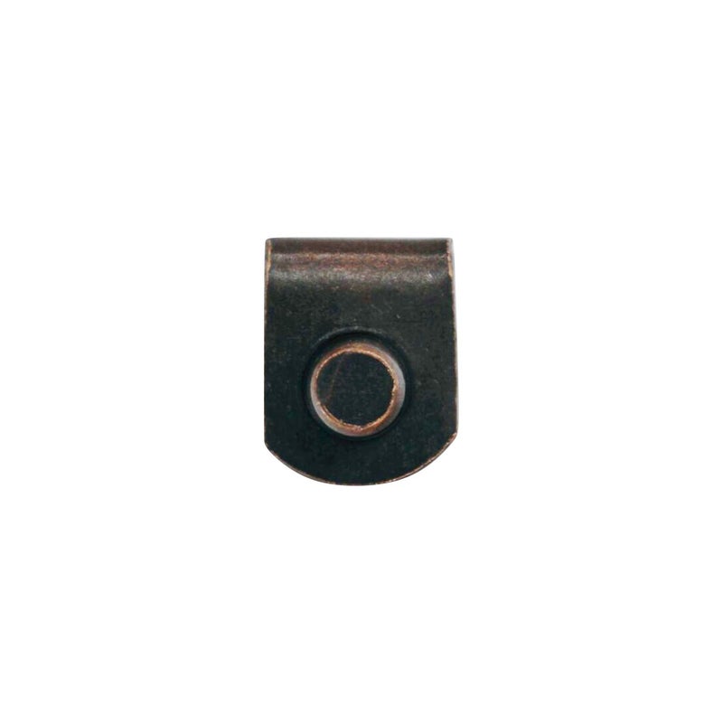 ROK 25 Pack Rok Hardware 1/4" (6.35mm) L-Shaped Support Furniture Cabinet Closet Shelf Bracket Pegs with Hole, Antique Copper Finish, ROKSPL14ACH - Image 4